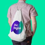 Divi Engine String Bag (Big Logo)